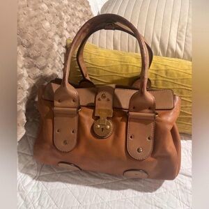 Tan Leather Women's Bag